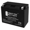 Mighty Max Battery YTX24HL-BS Battery for Powersport Sportbike Cruisers SMF YTX24HL-BS98